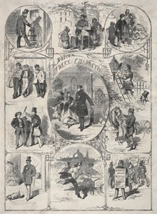 شخصيات شارع بوسطن ، 1859. بواسطة وينسلو هومر