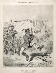اسكتشات الحملة: كوكبنا جولي ، 1863. بواسطة وينسلو هومر
