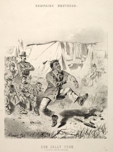 اسكتشات الحملة: كوكبنا جولي ، 1863. بواسطة وينسلو هومر