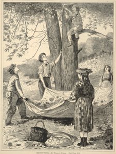 تشستناتينج، من كل يوم سبت: مجلة مصورة للقراءة المختارة، 29 أكتوبر، 1870 بواسطة وينسلو هومر