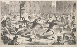 يوم دراسي ، في جامعة هارفارد ، كامبريدج ، ماساتشوستس ، 1858. بواسطة وينسلو هومر
