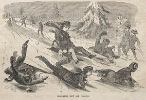 الساحل خارج الأبواب ، 1857. بواسطة وينسلو هومر