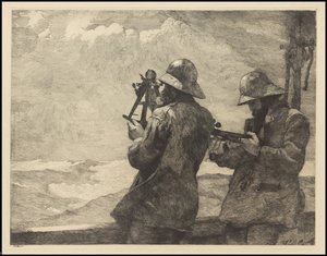 ثمانية أجراس ، 1887 ، ربما طبعت ج .1940 بواسطة وينسلو هومر