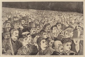 أعمال النار في ليلة الرابع من يوليو ، نُشرت عام 1868. بواسطة وينسلو هومر