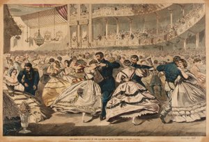 الحفل الروسي العظيم في أكاديمية الموسيقى - 5 نوفمبر، 1863 بواسطة وينسلو هومر