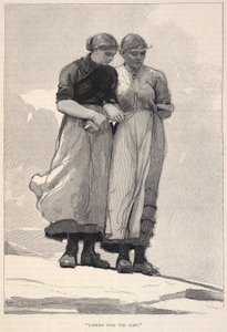 النظر فوق المنحدر، من مجلة القرن، نوفمبر 1883 بواسطة وينسلو هومر