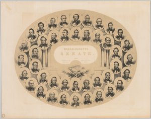مجلس الشيوخ في ماساتشوستس ، 1856. بواسطة وينسلو هومر