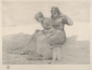 إصلاح الشبكات ، 1888. بواسطة وينسلو هومر