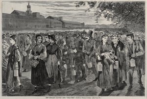 حياة مصنع نيو إنجلاند - بيل-تايم ، 1868. بواسطة وينسلو هومر