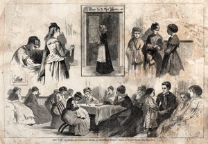 نيويورك الخيرية - بيت سانت بارناباس ، 304 شارع مولبيري ، 1874. بواسطة وينسلو هومر