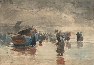 على الرمال ، 1881. بواسطة وينسلو هومر