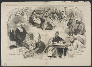 نسائنا والحرب ، 1862. بواسطة وينسلو هومر