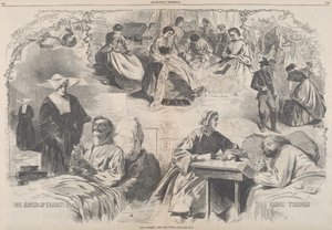 نسائنا والحرب ، نُشر عام 1862. بواسطة وينسلو هومر