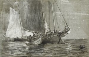 شونر في أنكور ، 1884 بواسطة وينسلو هومر