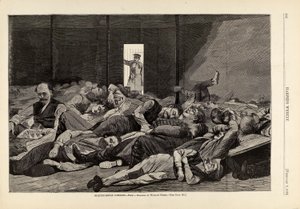 نُزلاء المحطة، من مجلة هاربر الأسبوعية، 7 فبراير 1874 بواسطة وينسلو هومر