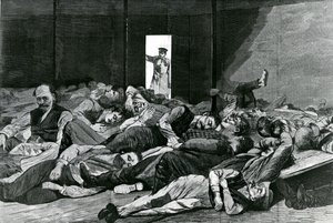 Station House Lodgers ، نُشرت في "Harper&39;s Weekly" ، 1874 بواسطة وينسلو هومر