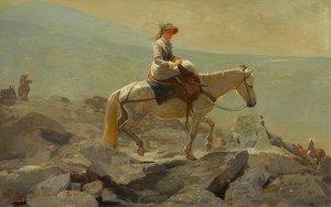 طريق اللجام ، الجبال البيضاء. 1868 بواسطة وينسلو هومر
