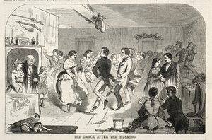 الرقص بعد القشور ، 1858. بواسطة وينسلو هومر