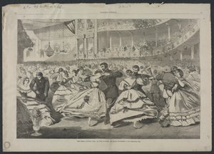 الحفل الروسي العظيم بأكاديمية الموسيقى، 5 نوفمبر 1863، 5 نوفمبر 1863 بواسطة وينسلو هومر
