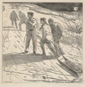 ساحل منتصف الليل، من مجلة ذا ريفرسايد للشباب، يناير 1867 بواسطة وينسلو هومر