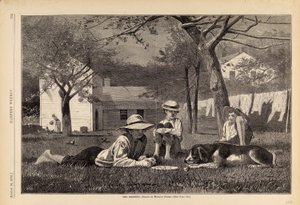 النونينغ، من مجلة هاربر الأسبوعية، 16 أغسطس 1873 بواسطة وينسلو هومر