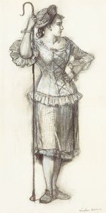الراعية ، 1878 بواسطة وينسلو هومر