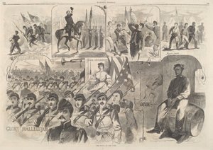 أغاني الحرب ، نُشرت عام 1861. بواسطة وينسلو هومر