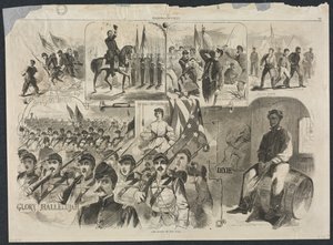 أغاني الحرب ، 1861. بواسطة وينسلو هومر