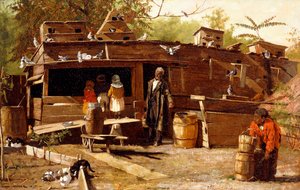 العم نيد في المنزل ، 1875 بواسطة وينسلو هومر