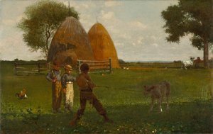 فطم العجل ، 1875 بواسطة وينسلو هومر