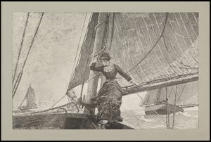 فتاة اليخوت ، 1880 بواسطة وينسلو هومر