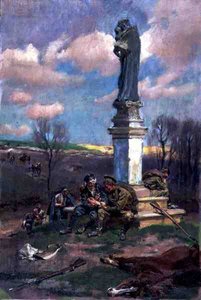 ملجأ لمن يعانون بواسطة Wojciech Kossak
