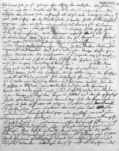 رسالة من WA Mozart. 24 أكتوبر 1777 بواسطة فولفغانغ أماديوس موزارت