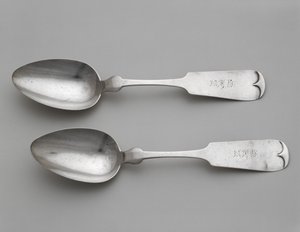 حلوى ملاعق ، ج. 1860-1870 (فضي) بواسطة وود وهوز