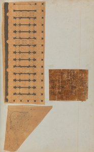صفحة من دفتر قصاصات تحتوي على رسومات والعديد من المطبوعات المعمارية ، Int ... ، كاليفورنيا. 1800-1850. التأليف: ورشة عمل تشارلز بيرسييه ، ورشة عمل بيير فرانسوا ليونارد فونتين. بواسطة ورشة عمل تشارلز بيرسيير ، ورشة عمل بيير