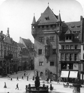 Nassauer Haus، Nuremberg، Bavaria، Germany، c1900 بواسطة ورتهل وأولاده