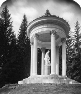 معبد فينوس ، قصر لينديرهوف ، بافاريا ، ألمانيا ، c1900.