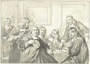مراقبو القديس لوكاسجيلد في هارلم ، 1675.