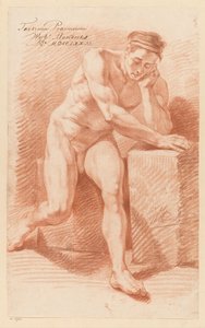 رجل جالس عاريًا (الجائزة الثالثة 1772)