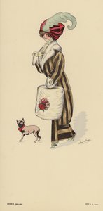 أزياء الشتاء 1910-1911 بواسطة كزافييه ساجر