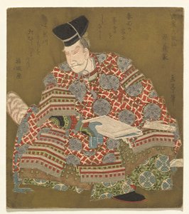 Minamoto no Yoshiie, from the series Six Immortal Samurai Poets (Buke Rokkasen) بواسطة ياشيما جاكوتي