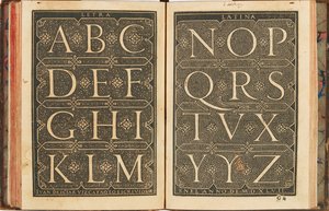تجميع subtilissima ، بعنوان Orthographia pratica ، 1548. بواسطة يسيار