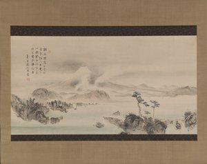 جبل فوجي ، القرن التاسع عشر. بواسطة Yokoi Kinkoku