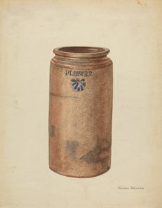 جرة الحفاظ ، ج. 1953. بواسطة يولاند ديلاسر