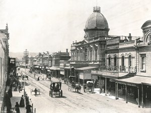 شارع راندل ، أديليد ، أستراليا ، 1895. بواسطة يورك وابنه