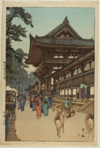 Diabutsu Temple Gate بواسطة يوشيدا هيروشي