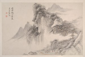مناظر طبيعية في طريقة Song and Yuan Masters ، 1667.