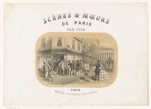 الشكل الخارجي للناشر Wild in Paris Scènes & Moeurs de Paris (عنوان السلسلة على الكائن) بواسطة جوزيف روز ليميرسيه