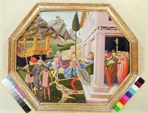 اختطاف هيلين ، c.1450-5 (درجة حرارة البيض على الخشب)
