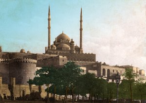 القاهرة قلعة صلاح الدين (مصر). حوالي 1920 (صورة) بواسطة . .